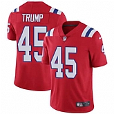 Nike New England Patriots #45 Donald Trump Red Alternate NFL Vapor Untouchable Limited Jersey,baseball caps,new era cap wholesale,wholesale hats
